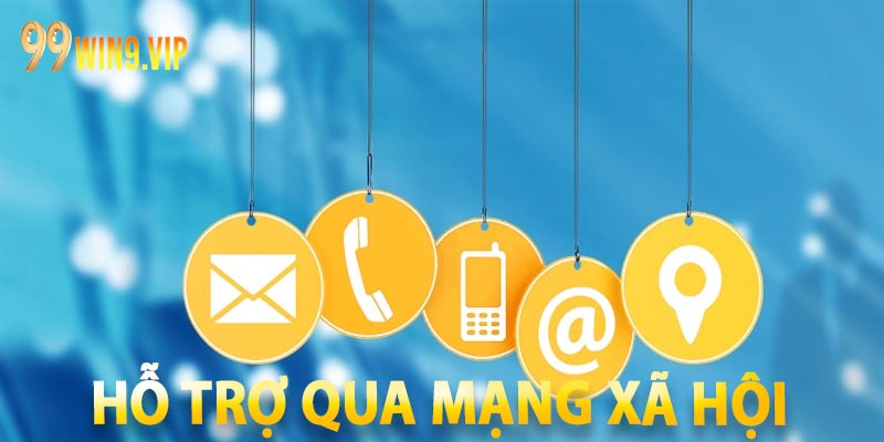 Hỗ trợ qua mạng xã hội