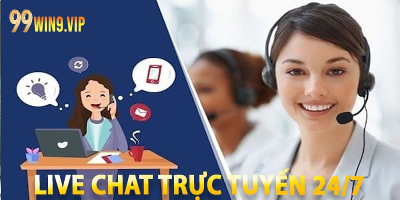Live Chat trực tuyến 24/7